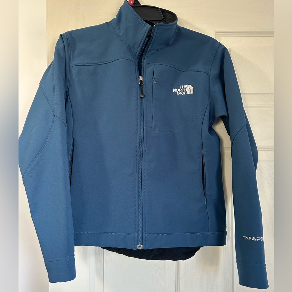 The North Face Black and Blue Fleece Jacket